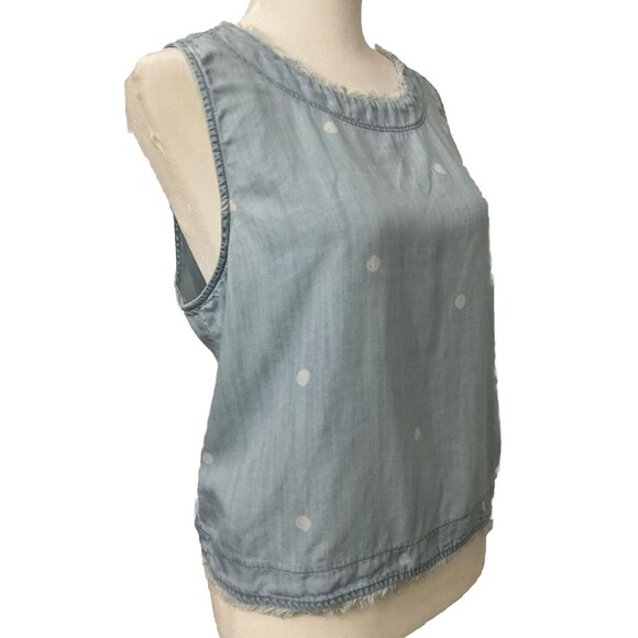 Cloth And Stone Anthropoligie Shirt Sz Large Button Up The Back.  LTOP750 - Picture 2 of 4